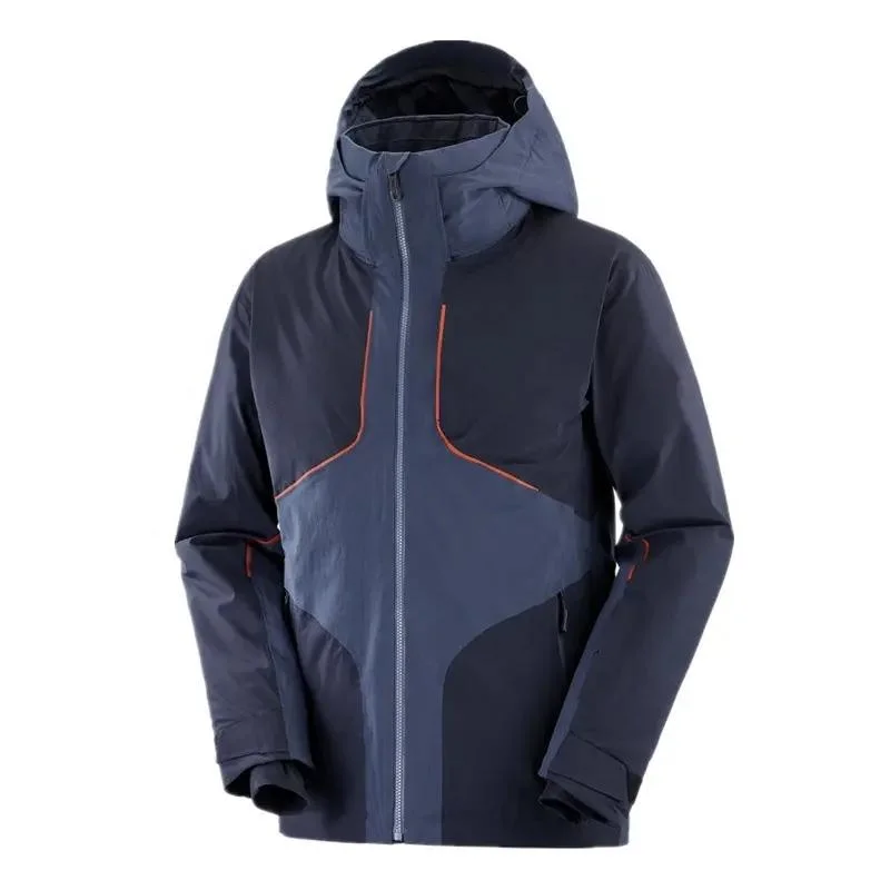 Hooded Outdoor Quality Custom Waterproof Snow Winter Men's Ski Jacket