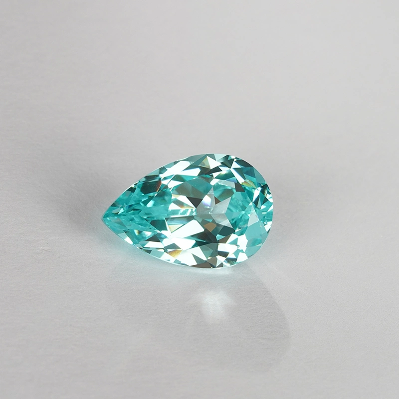 Loose Colorful Gemstone Synthetic Gemstone Paraiba Color for Jewelry Making