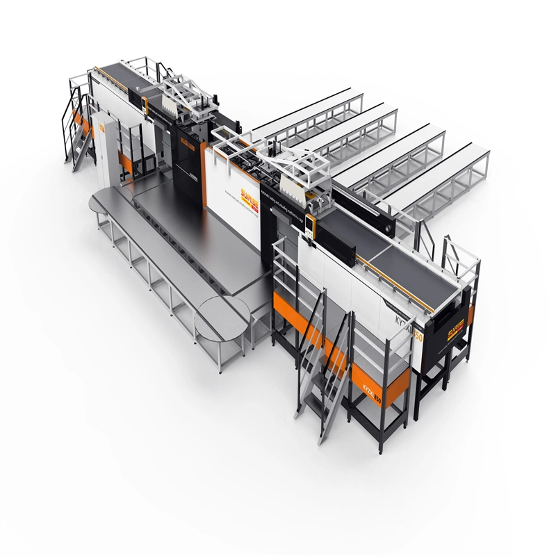 Canned Products Cage Loading and Unloading System Linked with Retort