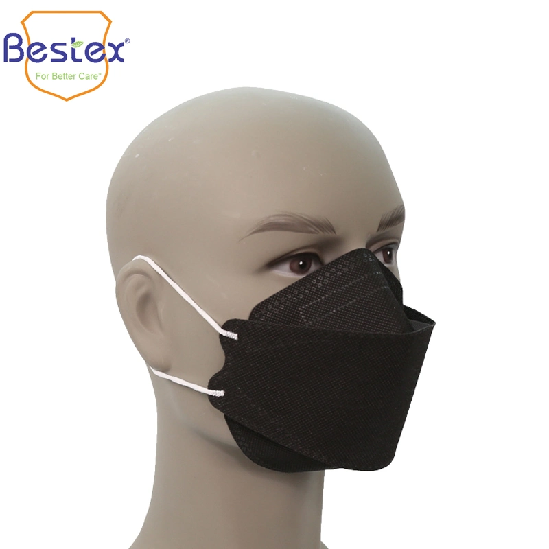 Médico cirujano del Hospital Quirúrgico de la seguridad de protección Dental Nonwoven boca Examen 3ply Bfe99 el polvo de los niños de papel Mascarilla desechable con Earloop/igualan en