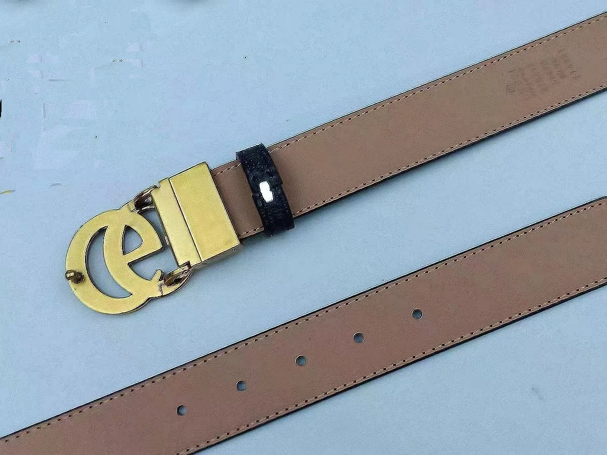 Brand Custom Genuine Cow Leather Belt for Women Men