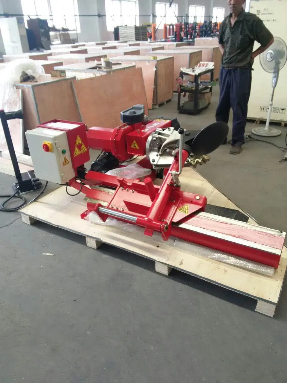 Heavy Duty Hydraulic Mobile Automatic Truck Tyre Changer Machine and Balancer