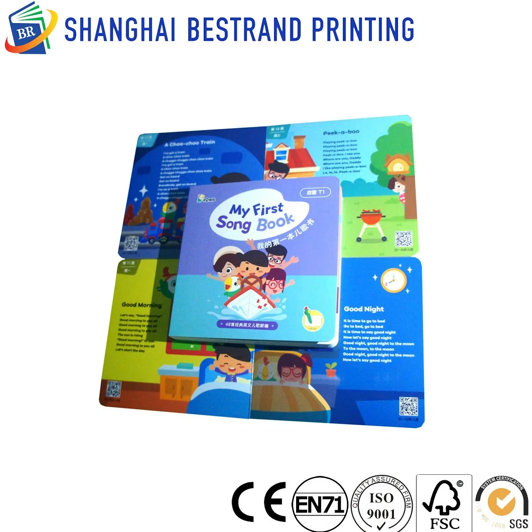 Customized Board Books Printing Service, Children&prime; S Car Books, Funny Pictures, Primer for Children, Children&prime; S Puzzle Books, Good Quality Printing