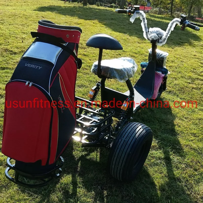 La promoción de lujo en venta caliente eléctrica de 2 plazas Club alquiler de carros de golf scooter moto motos para jugar al Golf Club Golf Trolley con CE