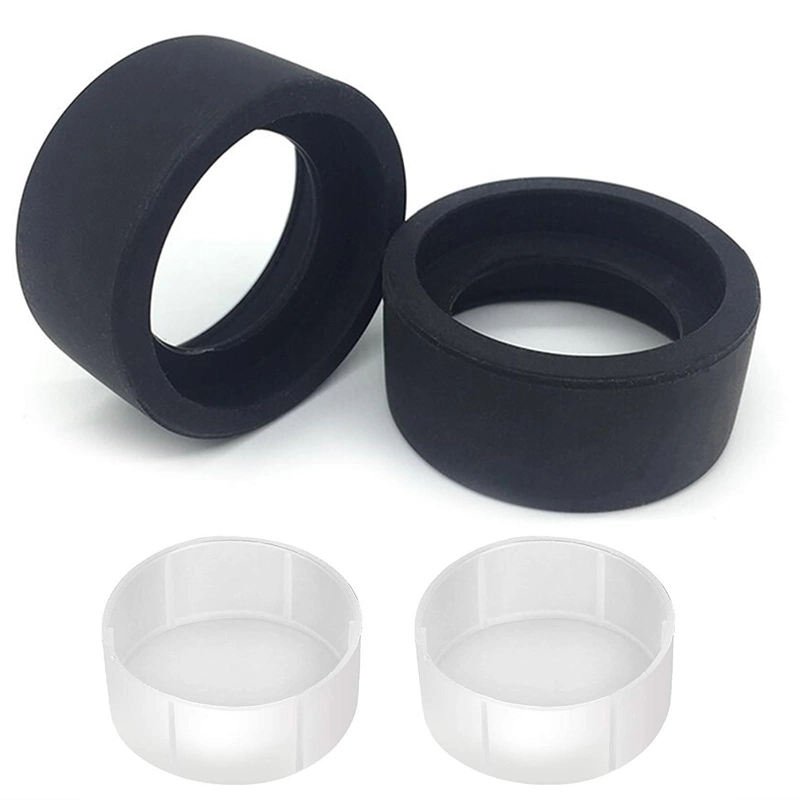 Xiamen Plux Industrial Eyepiece Eye Cup 1pair Soft Rubber Eyepiece Cover Eyepiece Guard for 32-36mm Stereo Microscope (Flat Angle)