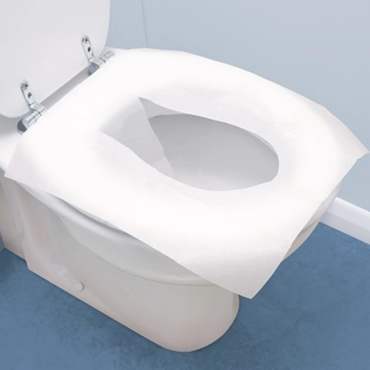 Wholesale/Supplier Soluble Water Disposable Toilet Seat Pad for Hotel