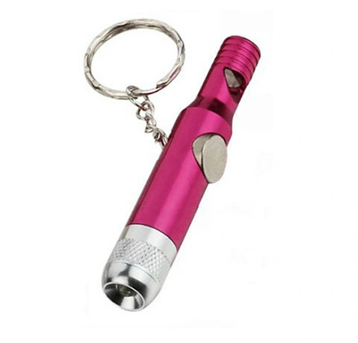 Small and Convenient LED Whistle Keychain for Sale