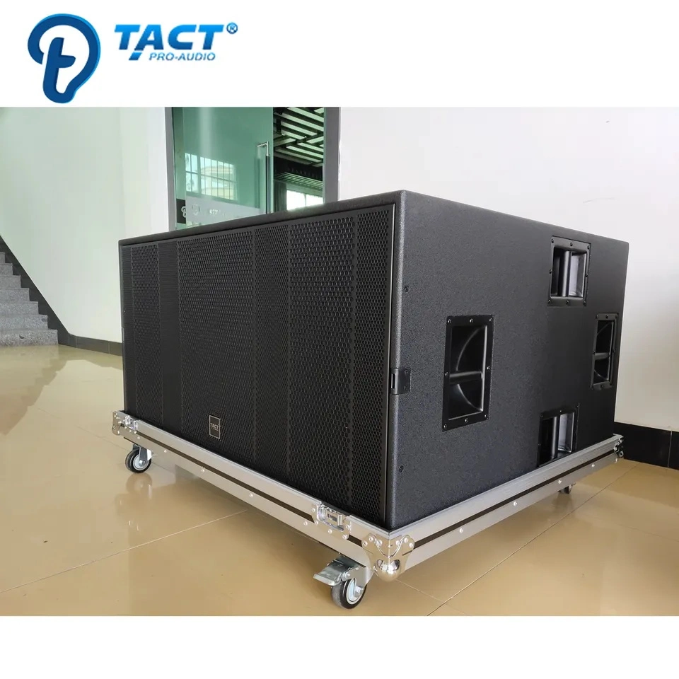 Tact B2 1200W 18mm Thickness Birch Plywood High quality/High cost performance  Dual 18 Inch Subwoofer