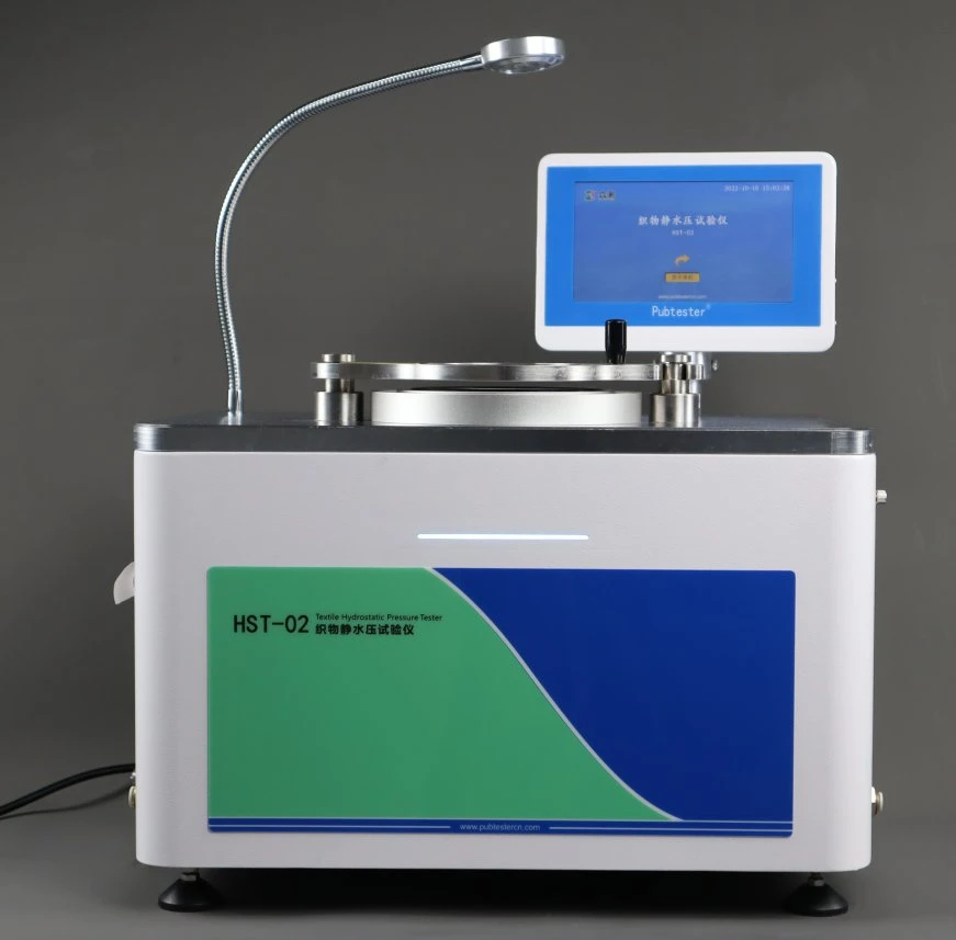 Instrumento de prueba de presión hidrostática de penetración de agua de tela de aceite