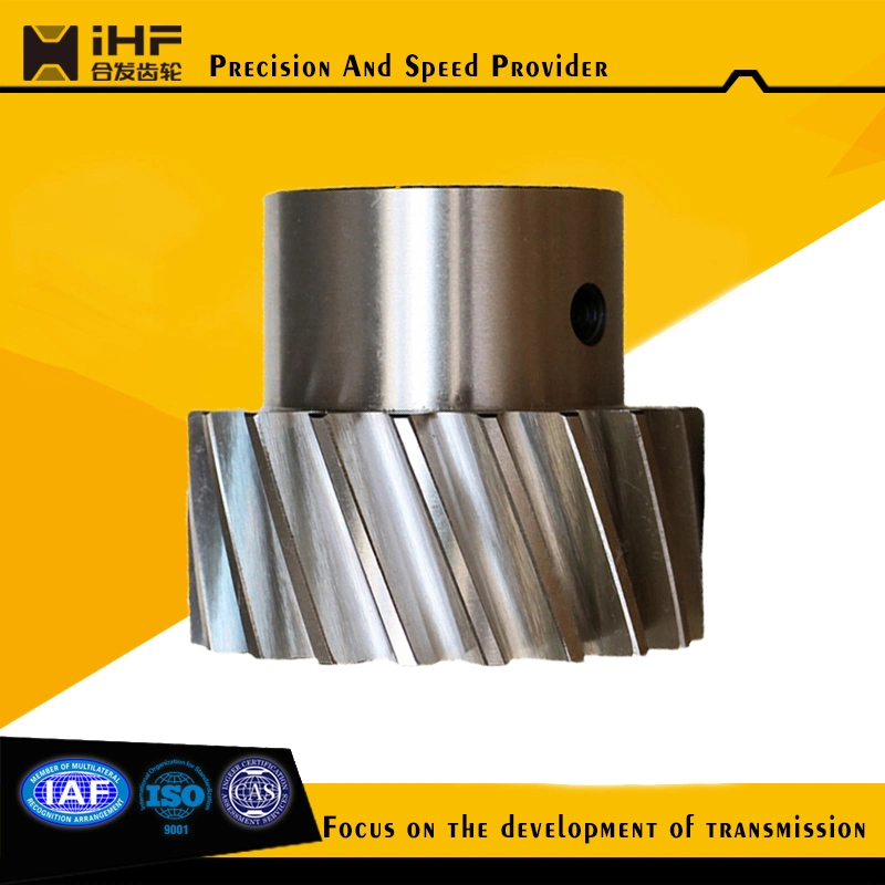 OEM Manufacturer Aluninum Alloy Cylindrical Helical Gears for Spare Parts