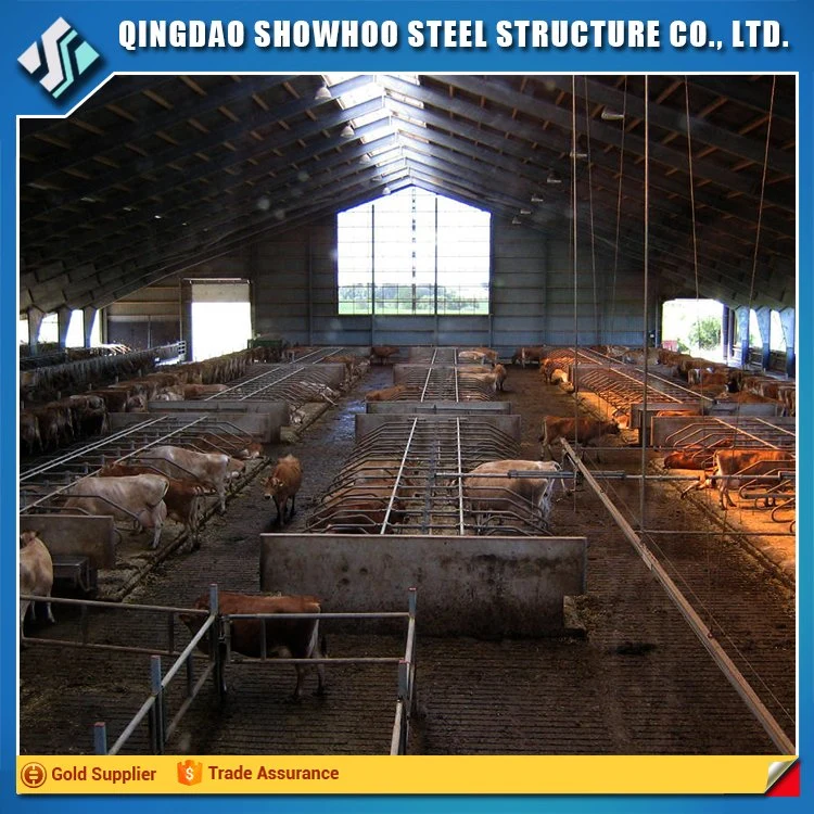 Durable and Cheap Cattle Housing with Factory Design