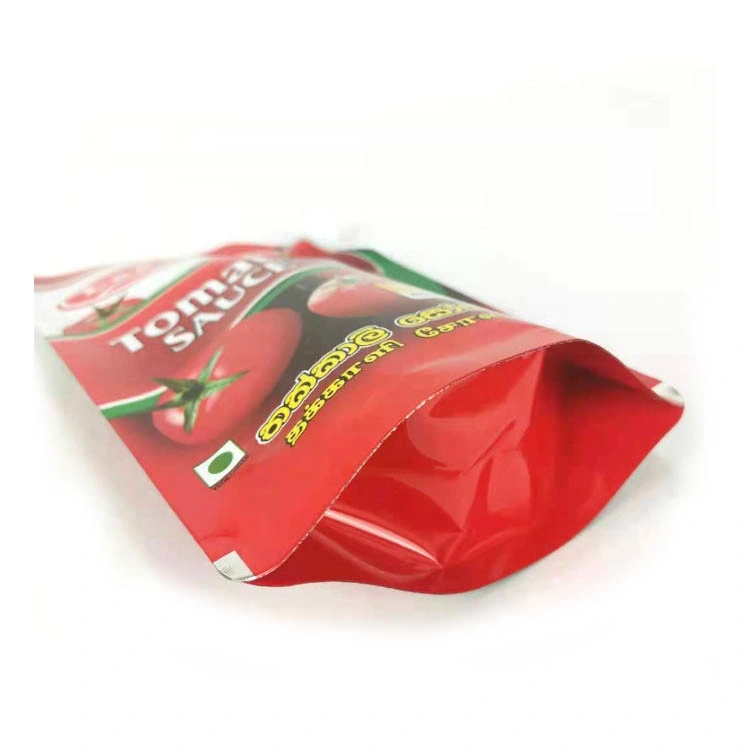 Customized Stand up Tomato Sauce Bag with Spout