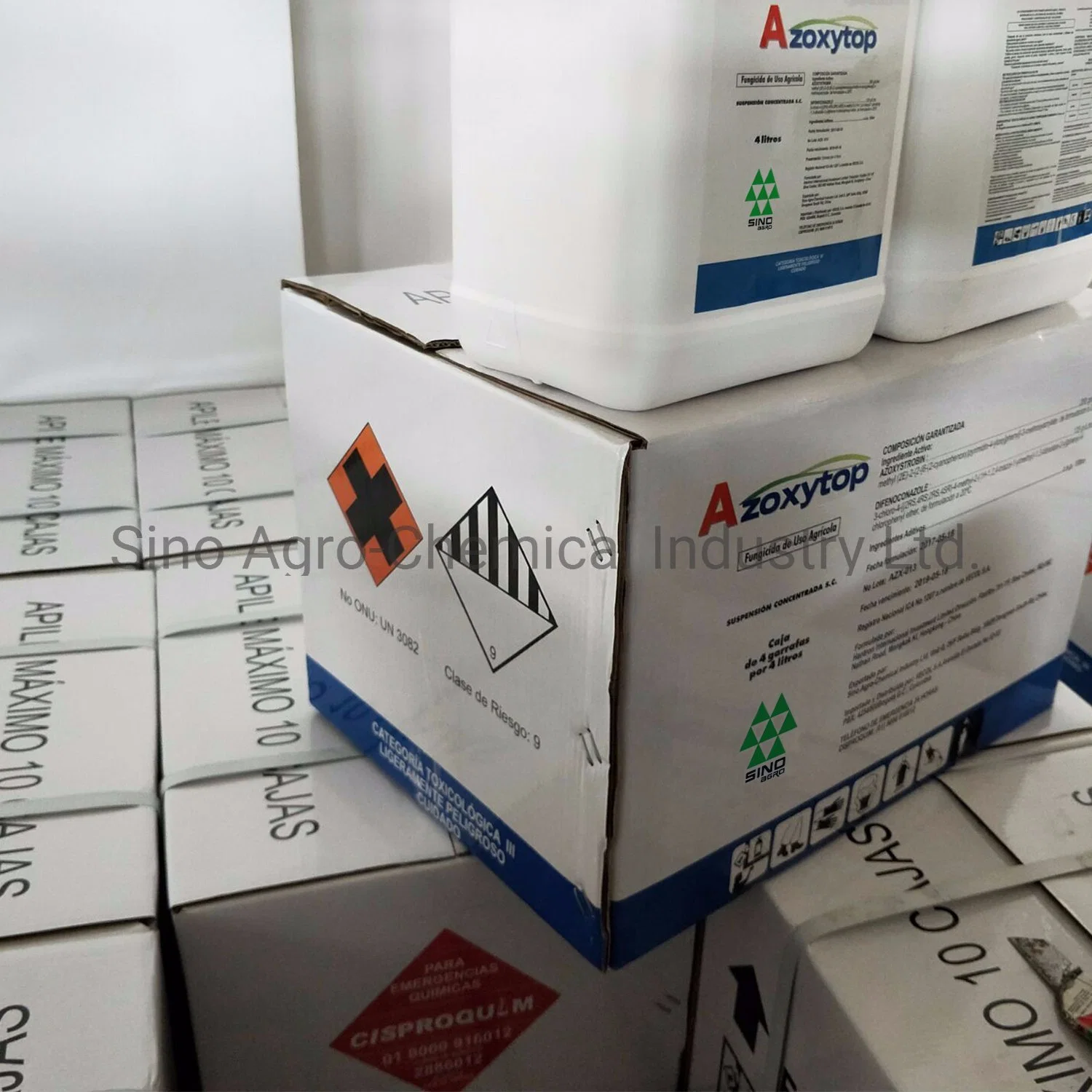 L'azoxystrobine 200g/L + difénoconazole 125g/L Pesticides Sc fongicide