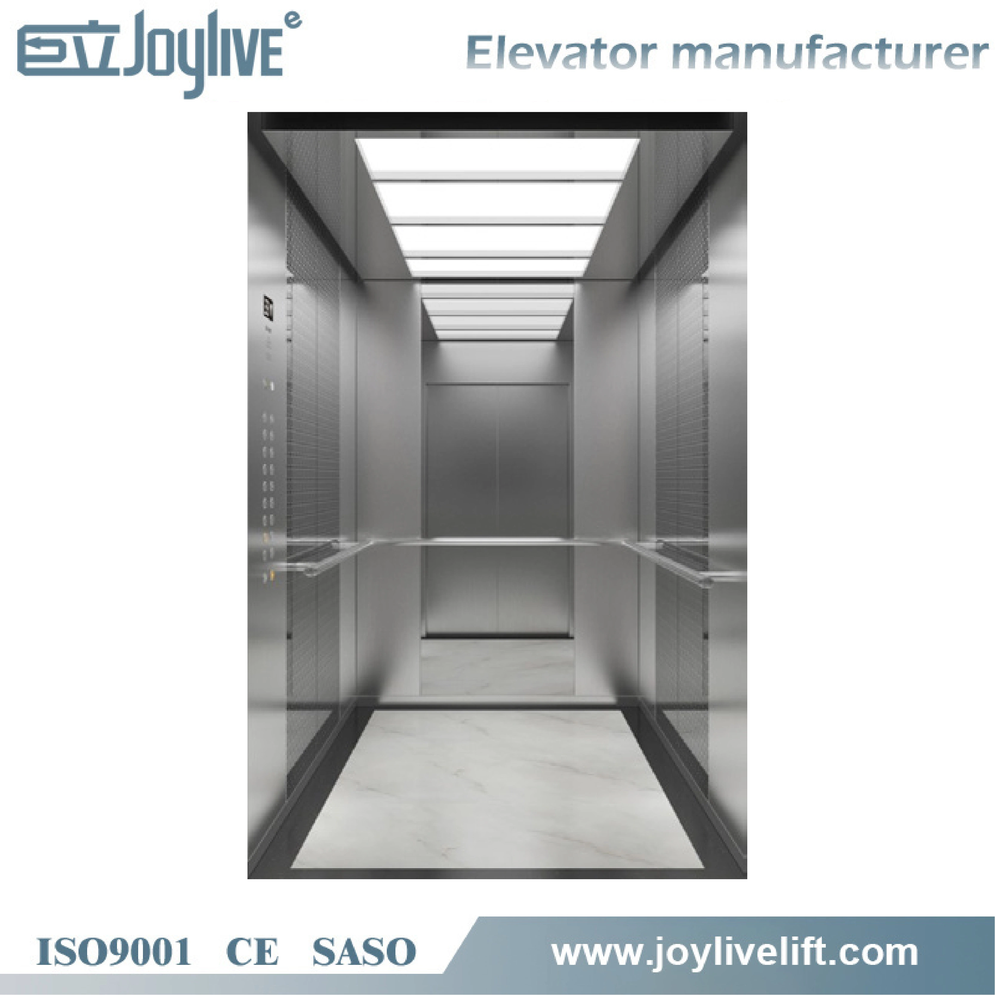 Jl Hospital 1600kg Travel Height 125m Bed Elevator Lift with Cheap Price