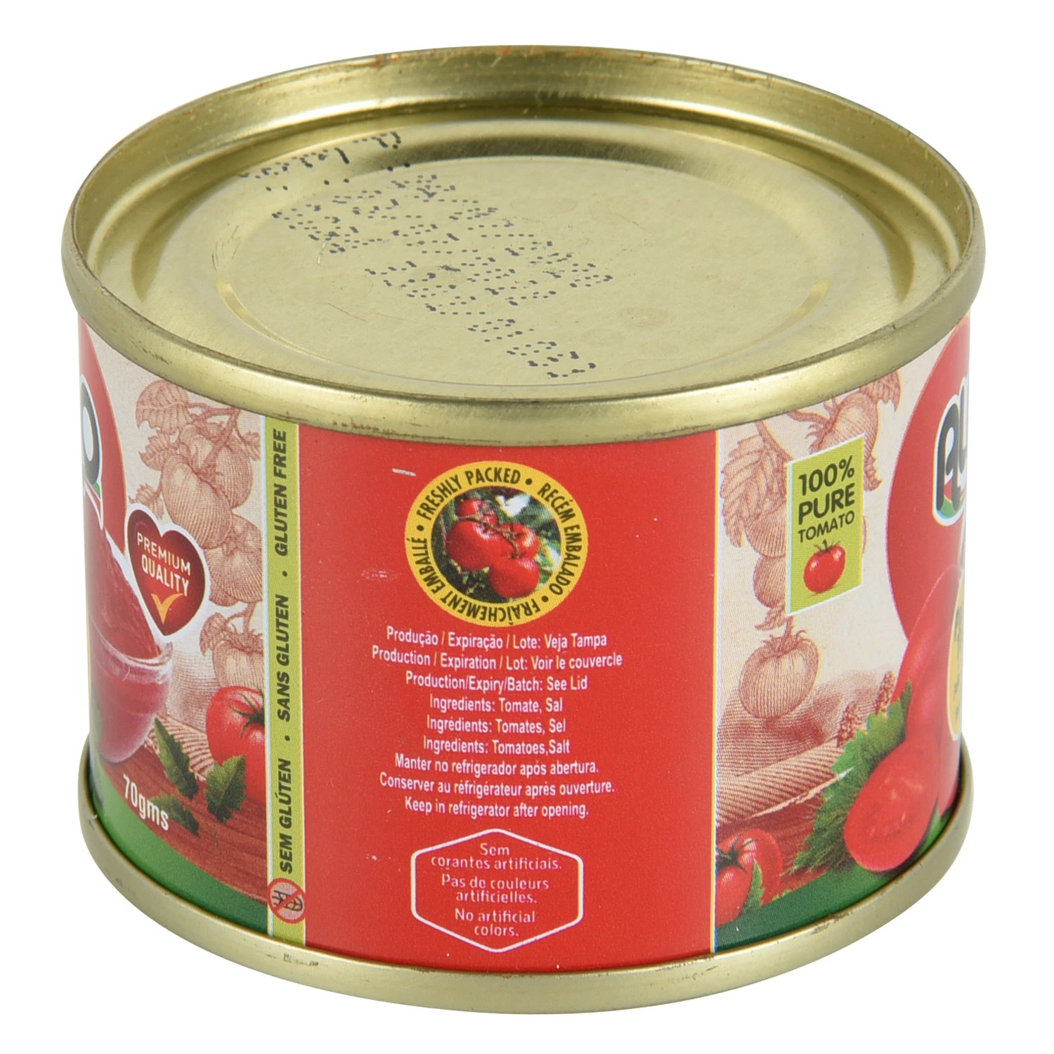 Double Concentrated Tomato Paste 70g Canned Tomato Paste