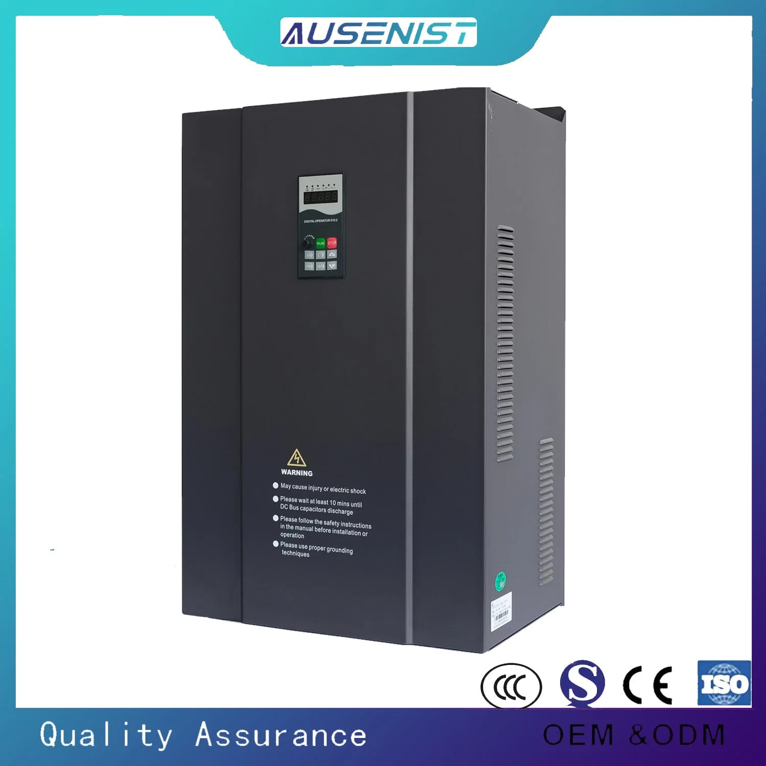 Ausenist Overseas Warehouse 5.5kw /7.5kw VFD 220V to 380V Spindle Inverters VFD AC Drive Frequency Converter Factory Direct Sales Inverter