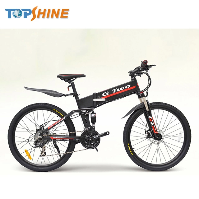 Customizable Logo Folding Electric Bike with GPS Tracker Stereo Speaker Odometer