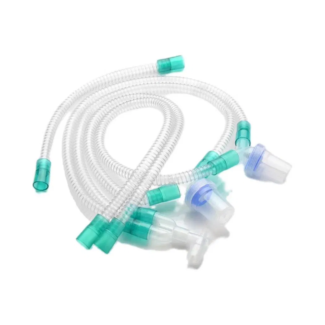 Medmount Medical Disposable Adult/Pediatric Anti-Bending Ventilator Respiratory Breathing Circuit