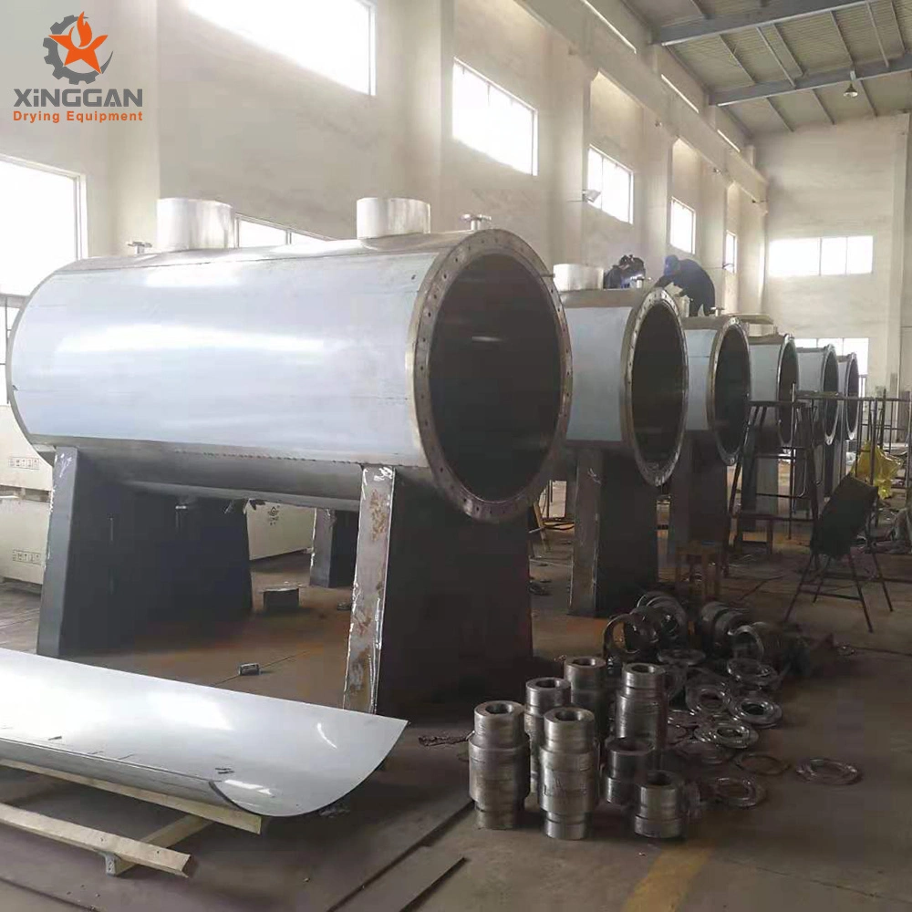 Horizontal Vacuum Agitated Paddle Dryer / Low-Temperature Rotary Vacuum Rake Drying Dryer Machine for Sodium Propylene Sulfonate/Cement/Clay Ash/Resin/PE Powder