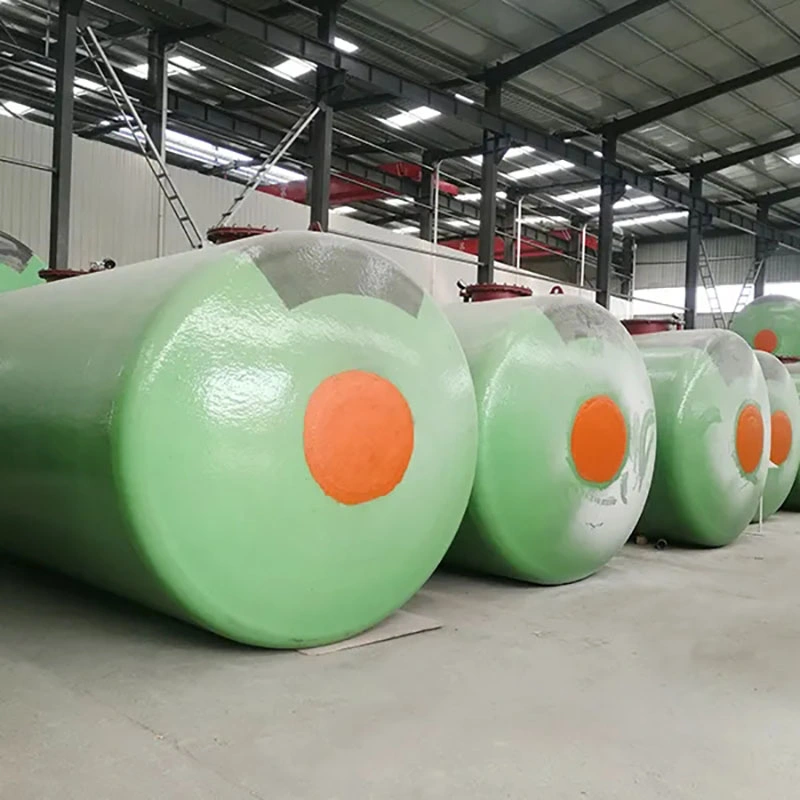 Factory Supply FRP Underground Petrol Diesel Tank for Fuel Gas Station