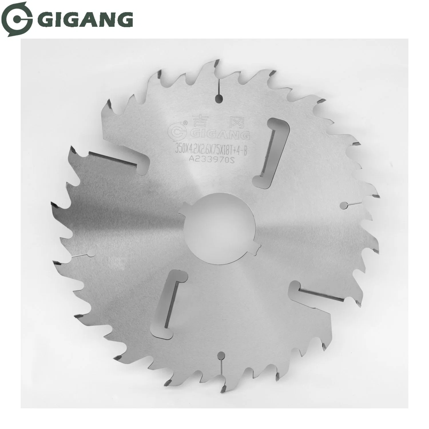 Alloy Specific Multi Ripping Tct Circular Saw Blade with Rakers
