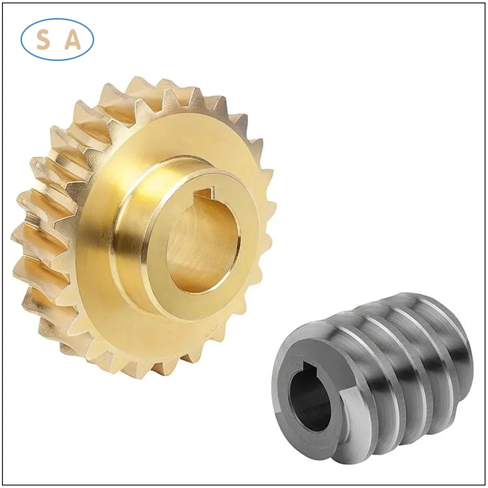 OEM Factory Supplied High Precision Metal Accessories Steel Worm Gear