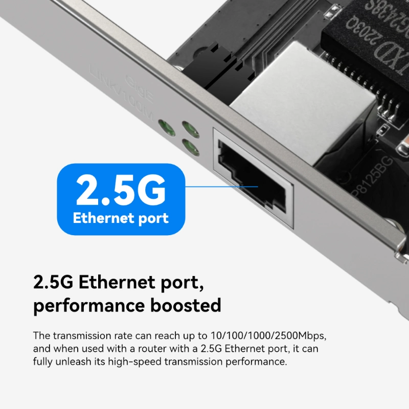 LB-LINK BL-GP2500M Stable Transmission PCI Express Card Network Connection WiFi Card 2.5g Ethernet Port High Speed Wireless Card