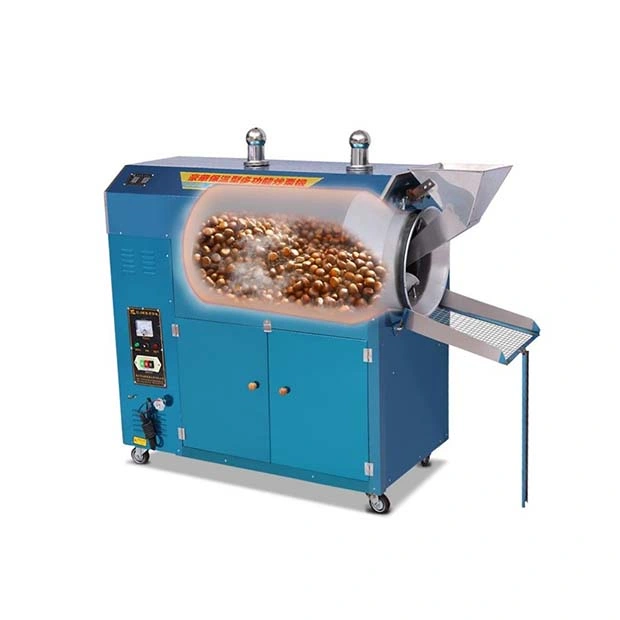 Industrial Coffee Bean Peanut Walnut Roster Roasting Machine Low Price