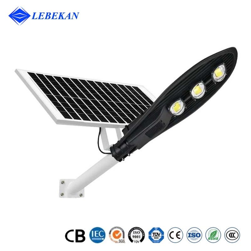 for Backyard Fence Outdoor Night Lighting Energy Saving Waterproof Side Street Flood 100W 200W 300W Light Cobra LED Solar