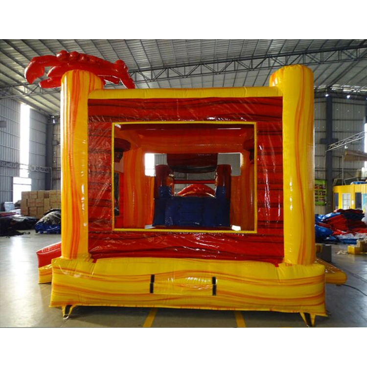 Outdoor Park Big Lobster Inflatable Bouncer Slide for Wholesale/Supplier