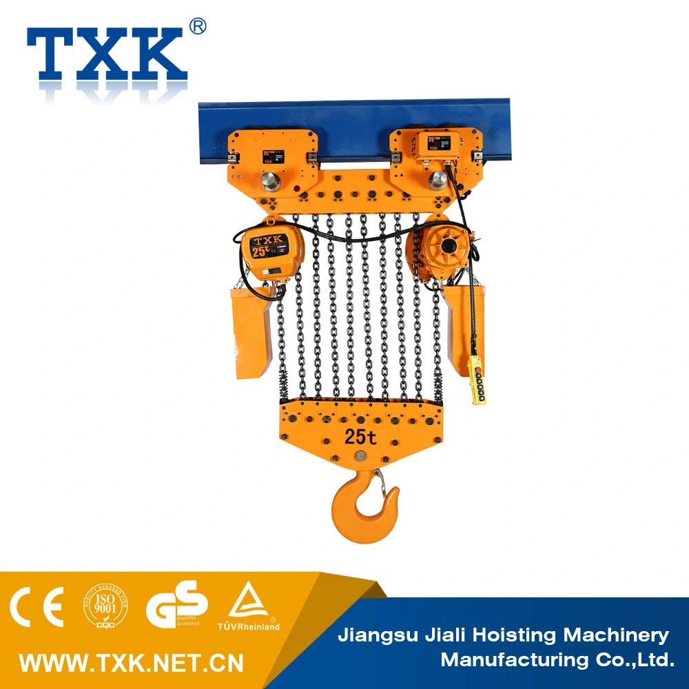 20ton Electric Chain Hoist with Electric Trolley (SSDHL20-08)