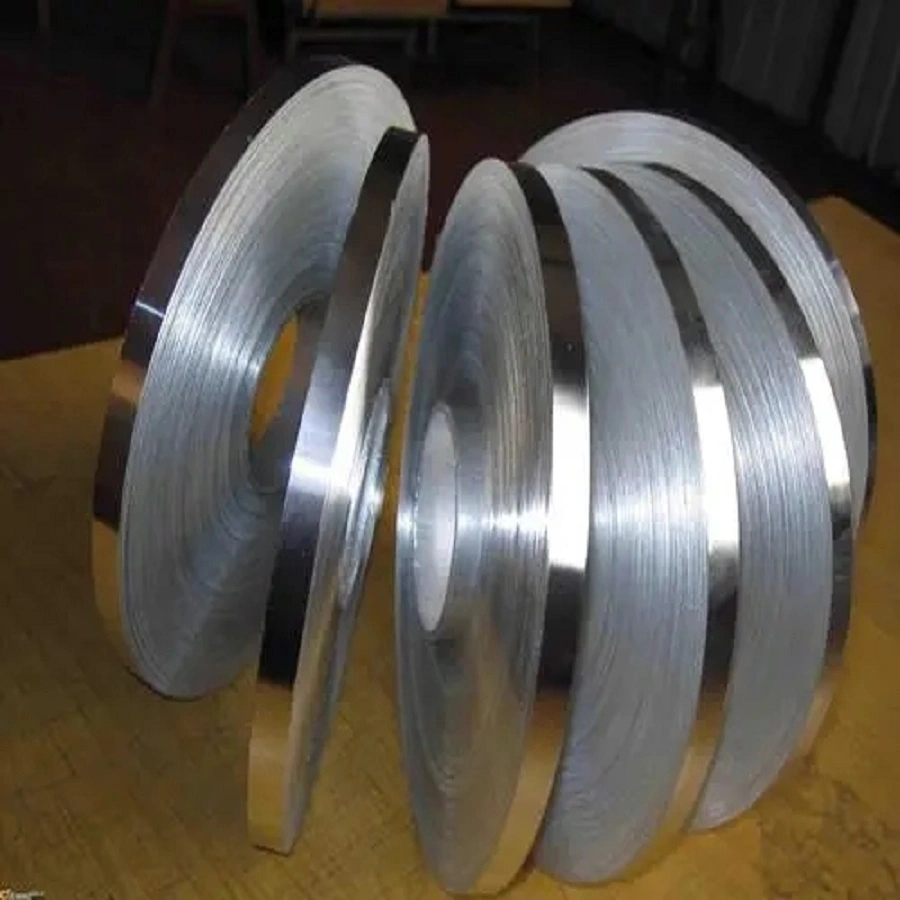 Tiras de aluminio utilizado en transformador eléctrico