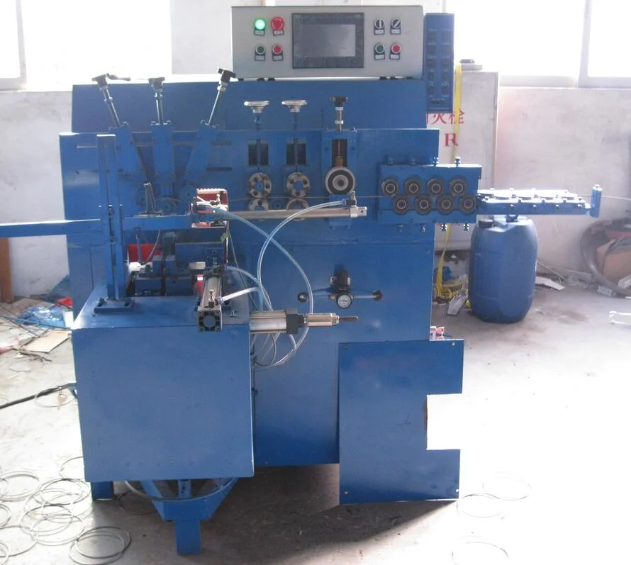 CNC Hydraulic Wire Ring Making Machine with Welding Manufacturer