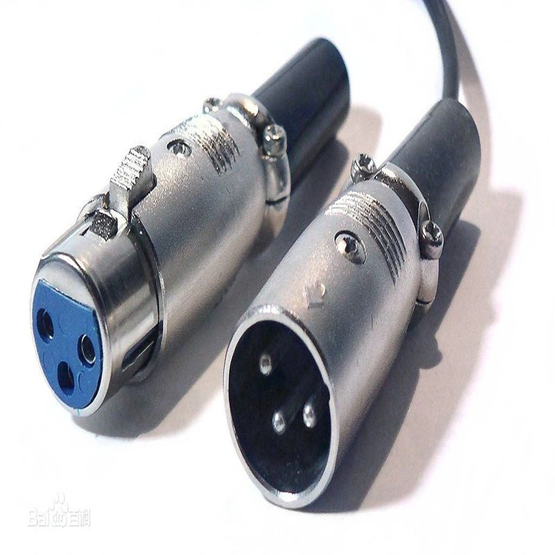 Micrófono XLR macho a hembra de alta calidad OEM de mejor precio Cable