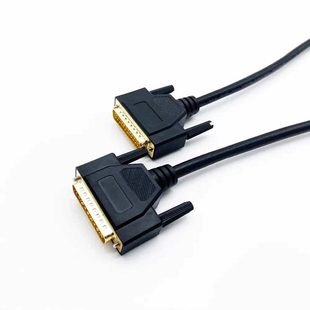 DB25 Male to Female Extension Cable for Serial Parallel Printer