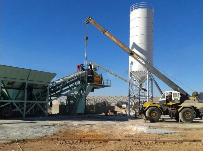 Concrete Mixing Equipment by 90m3/H for Construction Works