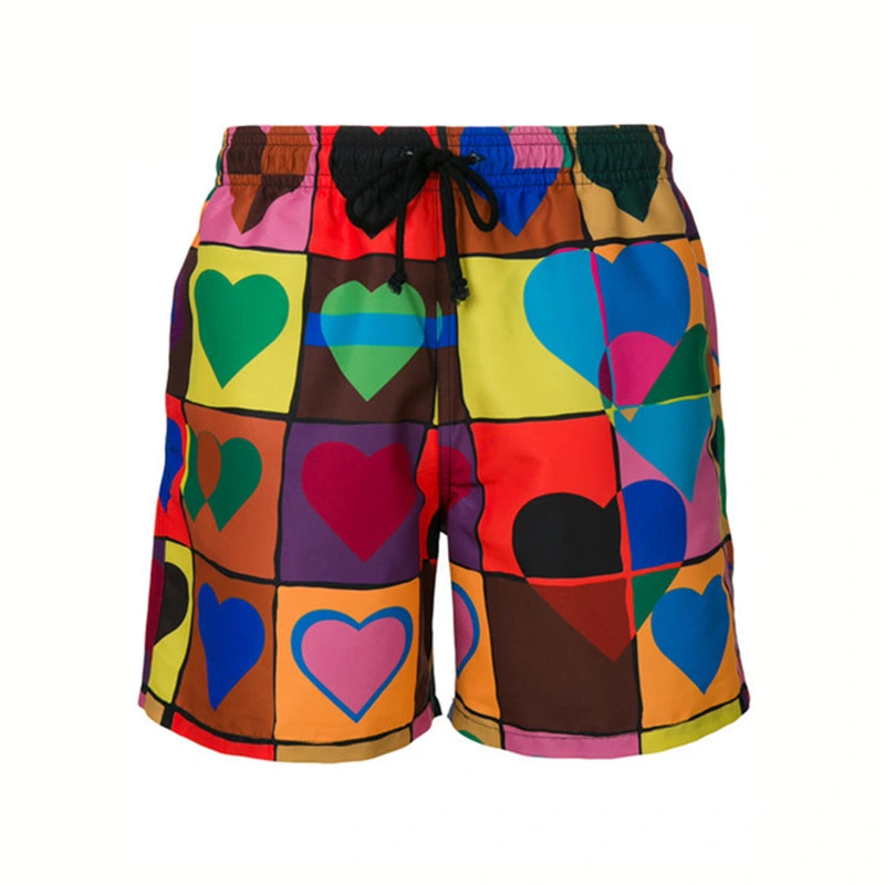 Team Beach Party Wear Cheap Price Custom Sublimation Beach Short