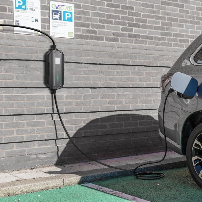 Chargeur rapide EV Mode d'utilisation d'accueil2 Type2 chargeur portable avec écran 32A 250V AC La charge de voiture