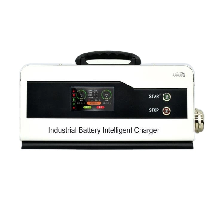 Chargeur de batterie pour chariot élévateur et voiture de golf industriel AC 220V 380V DC 58.4V 58.8V 48V 80A 100A automatique 12V 24V 48V pour batterie hybride au lithium lifepo4 plomb-acide.