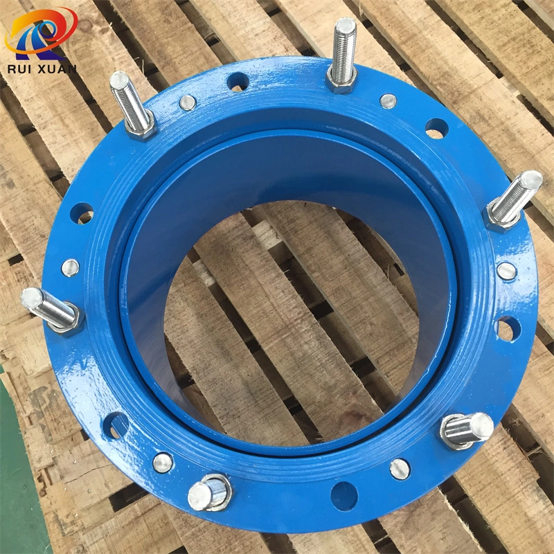 Ruixuan Pipe Quick Coupling Connector Double Flanges Ductile Iron Dismantling Joint