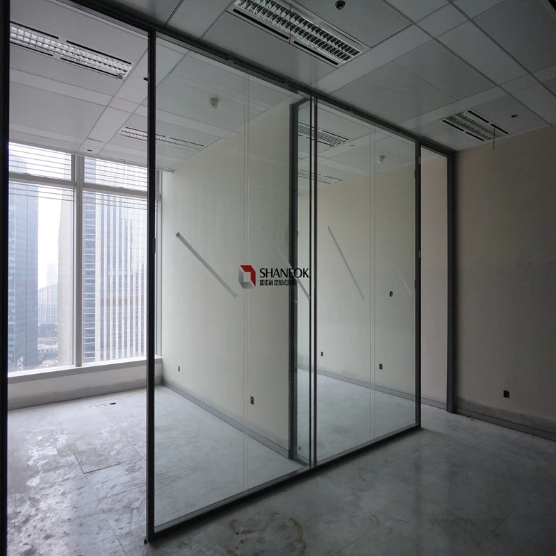 High Quality Double Glass Partition Wall Tempered Glass Building Material