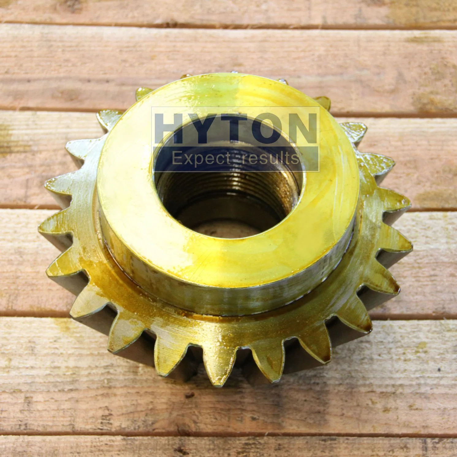 Multi-Cylinder Cone Crusher Spare Parts HP200 Crown Wheel Gear and Pinion for Mining Industry