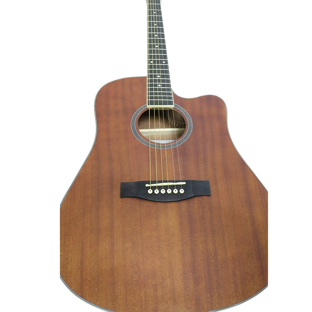 Wholesale 41 Inch All Sapele Acoutsic Guitar with Cutaway