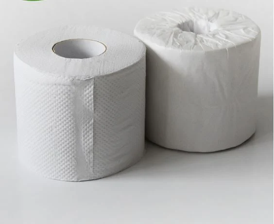 White Comfortable Recycled Pulp Toilet Paper OEM Paper Packaging 2ply 3ply