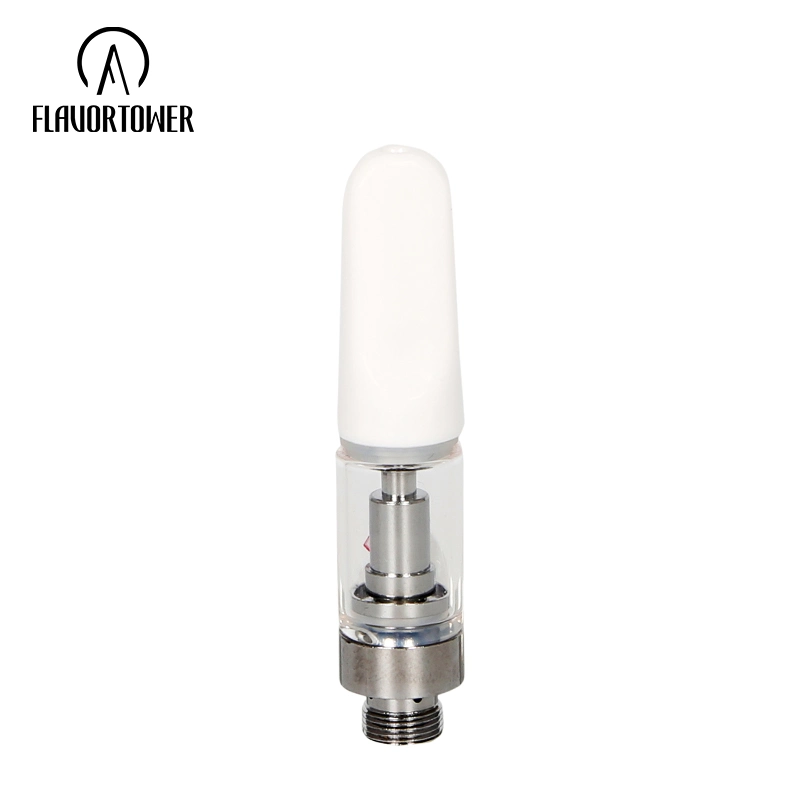 510 حز خرطوشة Skk243 ضغط في زيت Atomizer السميك سعة 0.5 مل كوب فارغ سعة 1.0 مل، لون قابل للاستخدام مرة واحدة، كرز بخزف الأبخرة