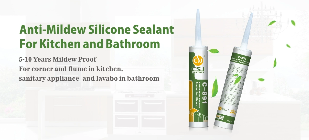 RTV Curing Silicone Sealant for Kitchen Joint Sealing