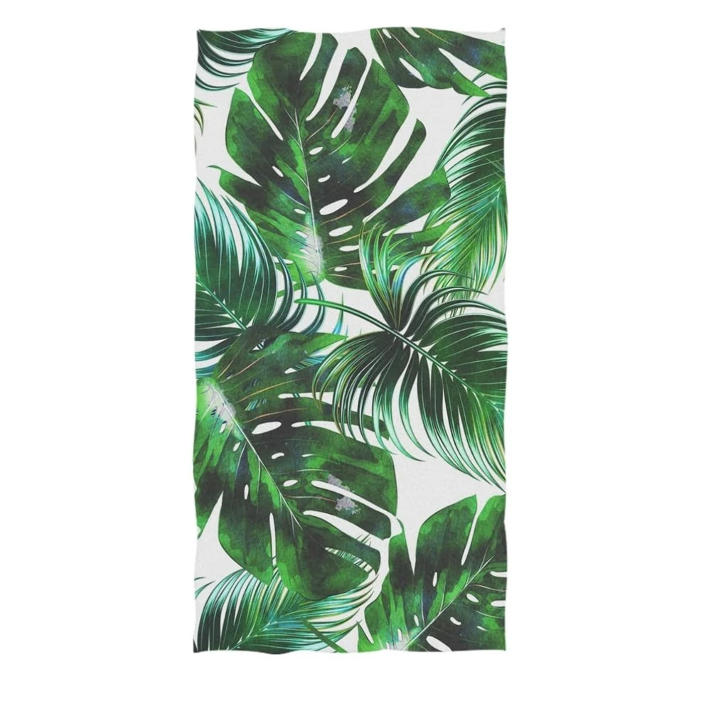 Custom Beach Towels No Minimum Reactive Printing Microfiber Beach Towel