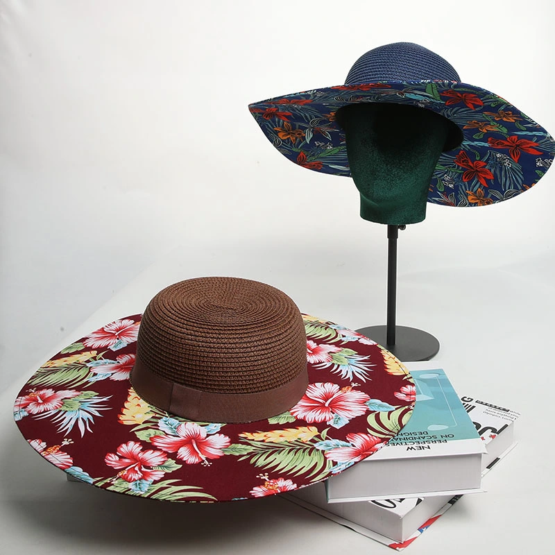 Chinese Factory Hand - Made Wide - Side Casual Hat and Anti-Sun Sai Hat