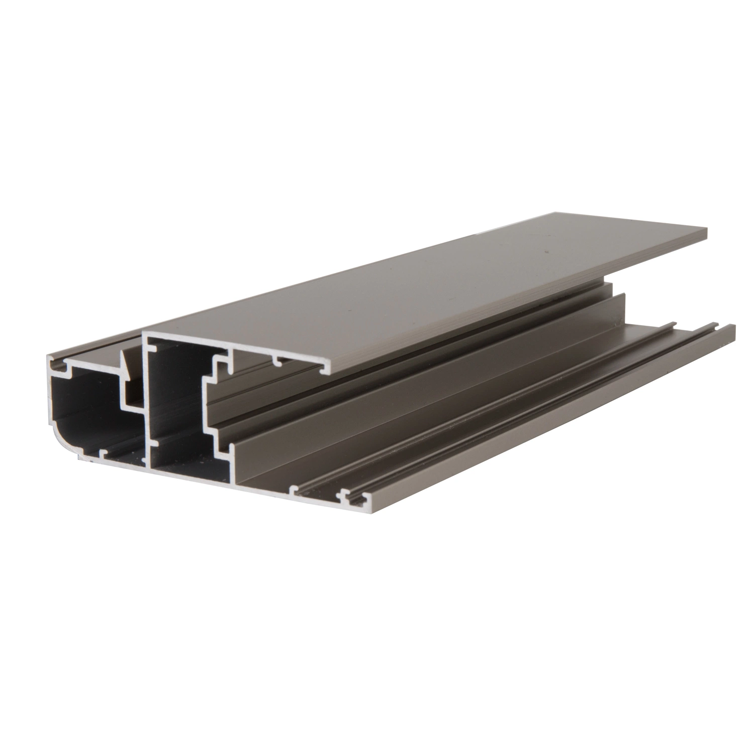 Energy Saving Extruded Double Glazed Aluminium Extrusion Window Profile