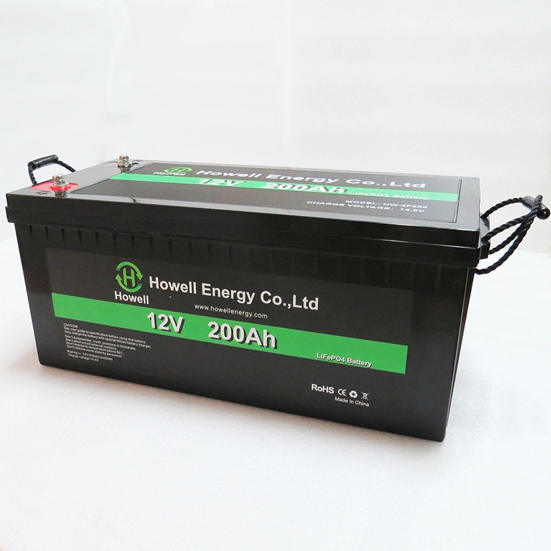 prix d'usine 10kwh LFP200ah 12,8V 200ah LiFePO4 batterie pour solaire Module de cellules système de stockage d'énergie DC car Yacht lumière LED Chargeur extérieur pour bateau de batterie 12 V pour véhicule de camping